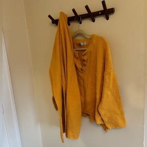 Free People Hailey Sweater Set